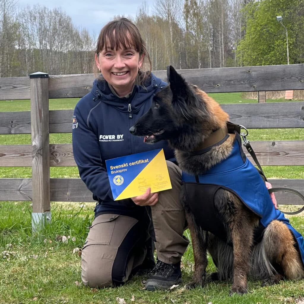 Patrullkurs för Helena Nygren